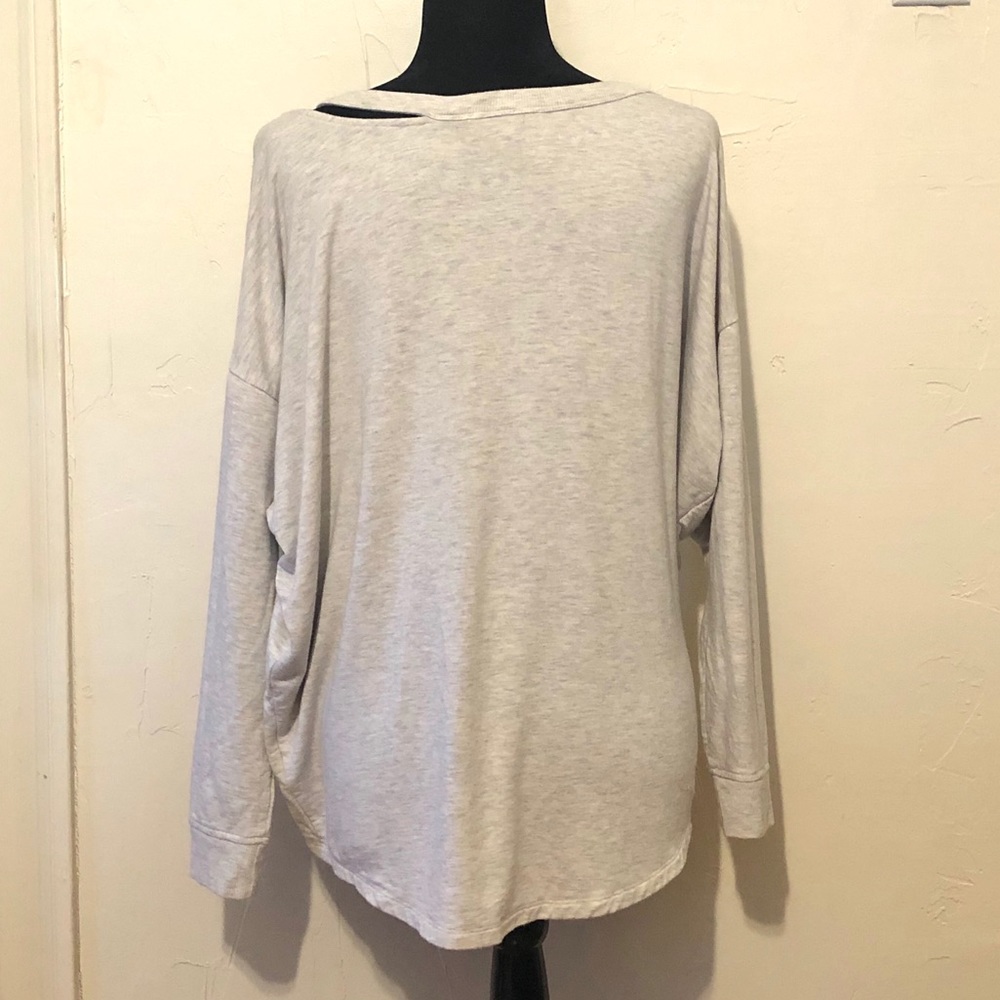 Express Off Shoulder Sweatshirt - Picture 2 of 2